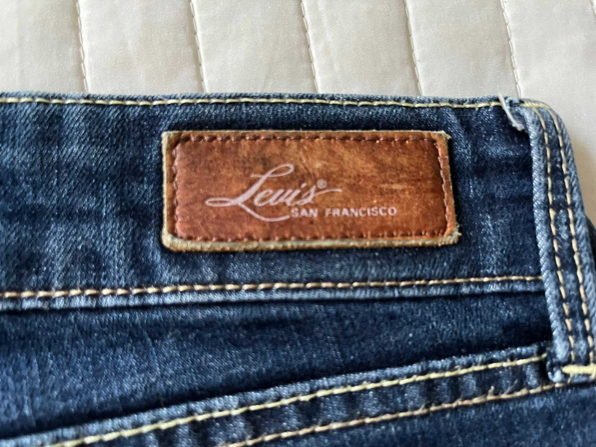 Levi`s spodnie jeans roz 27/32 skinny demi curve