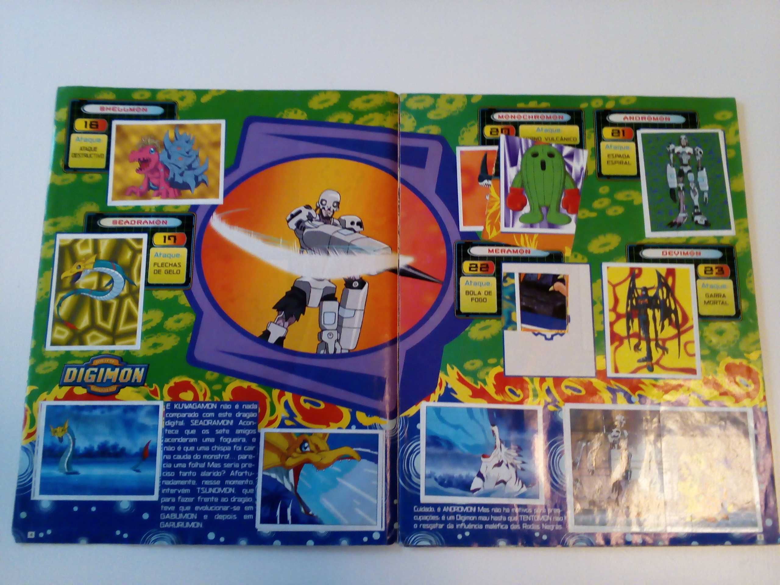 Cromos Caderneta Digimon Panini (Portes Grátis)