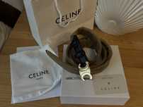 czarny pas Celine