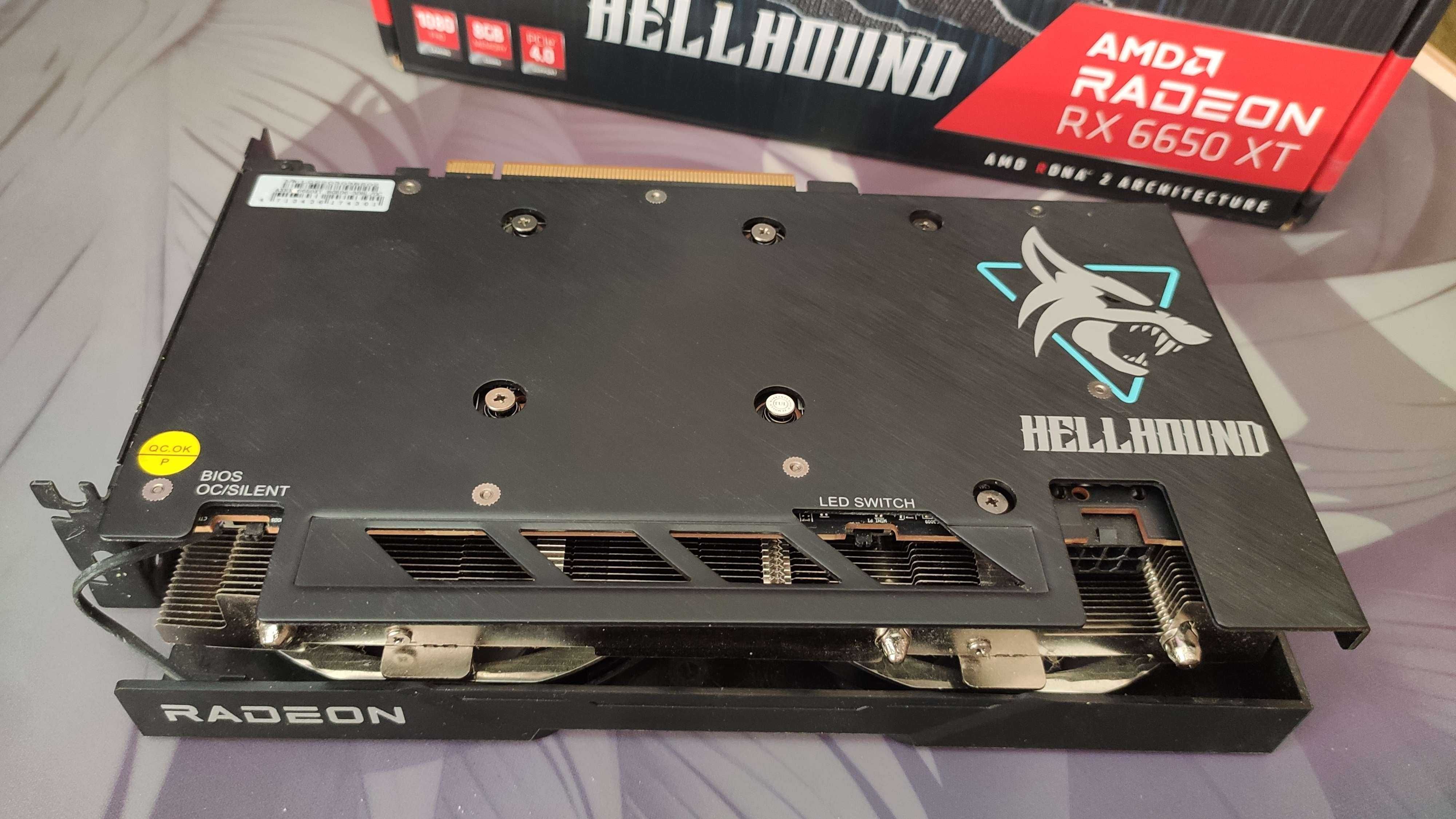RX6650XT Hellhound 8GB GDDR6 OC