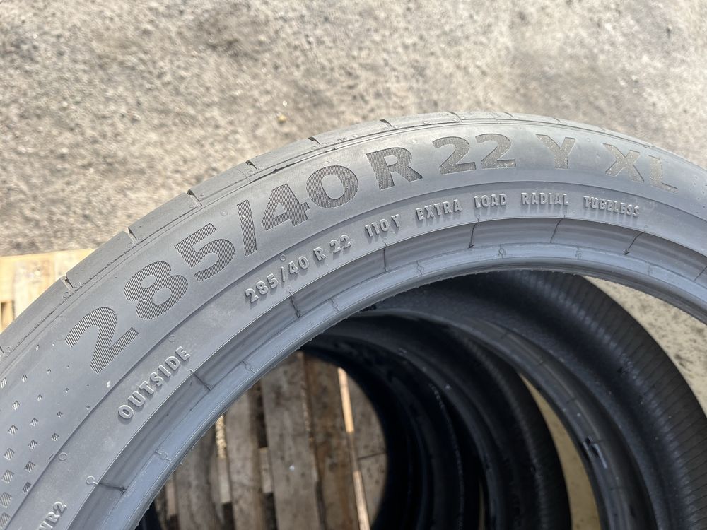 285/40 r22 Continental SportContact 6 Резина летняя