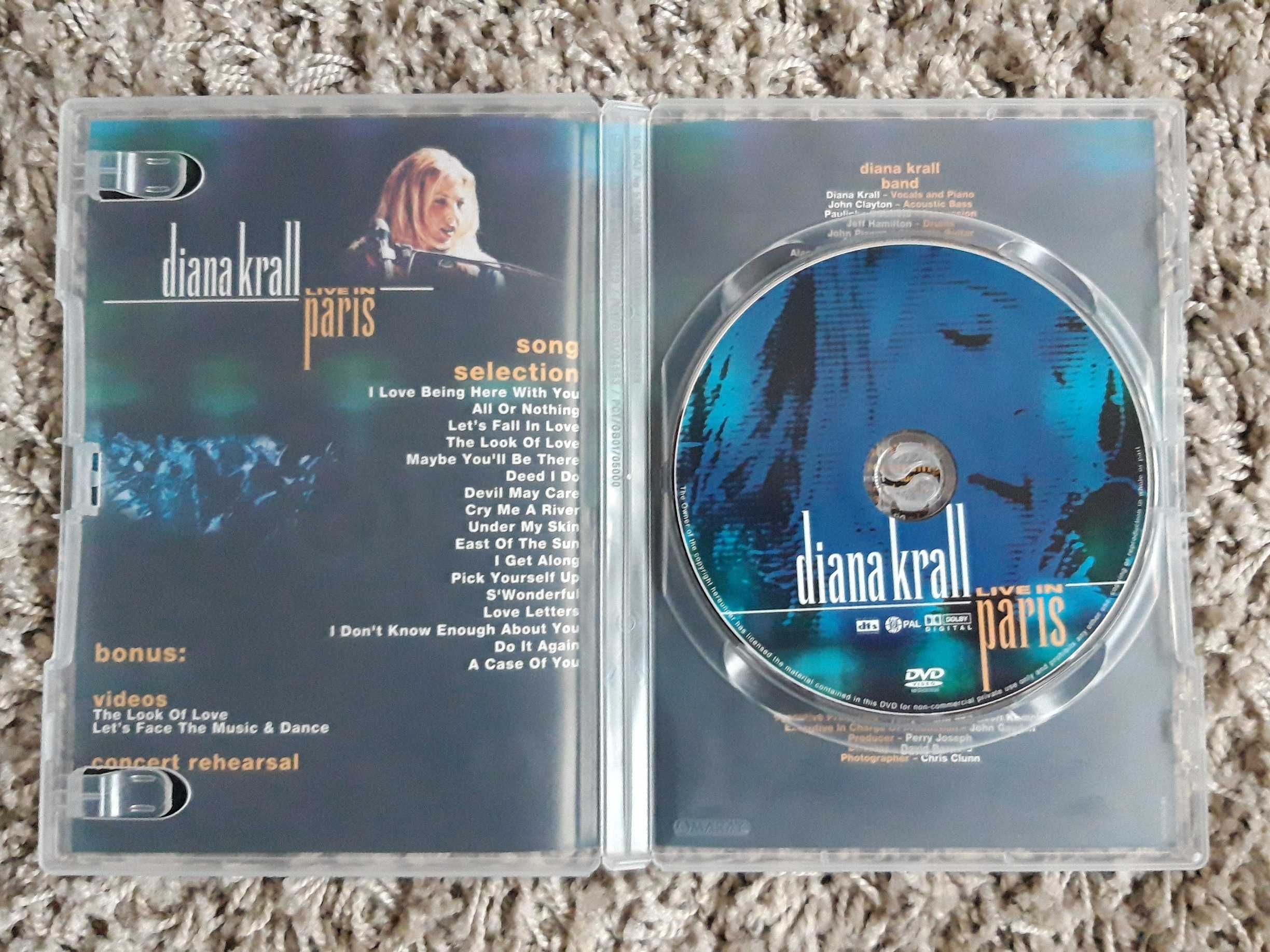 DVD Diana Krall | Live in Paris