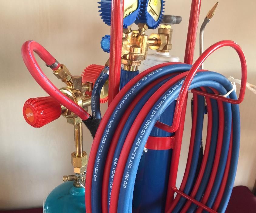 PALNIK Gazowy ZESTAW do LUTO-SPAWANIA GCE Nowe Zestawy 100% jakości