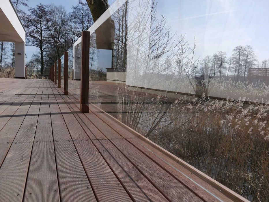 Deska tarasowa DĘBOWA ryflowana