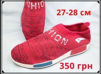 Кроссовки 27 28 см,Жіночі сліпони  червоні,Спортивні кросівки сліпони