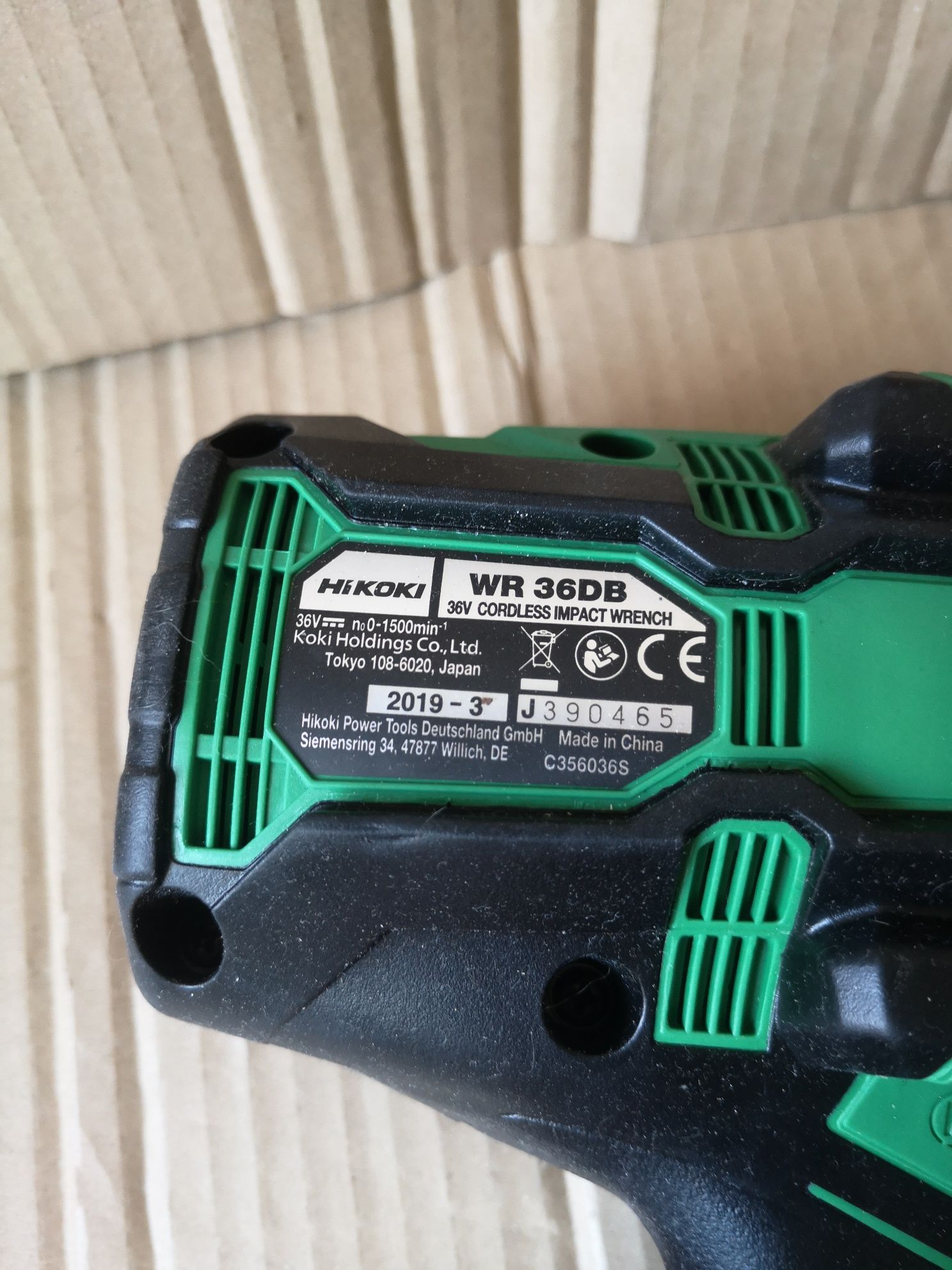 Hikoki WR36DB klucz udarowy zakretarka body nowa