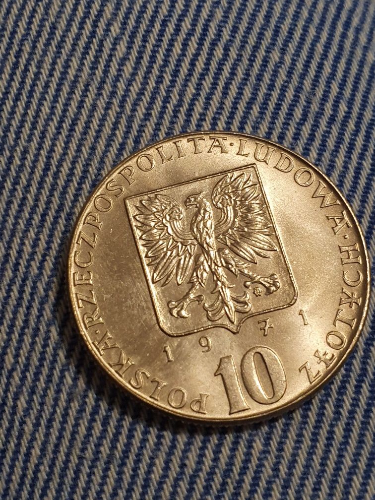 Moneta 10zl z 1971r FAO