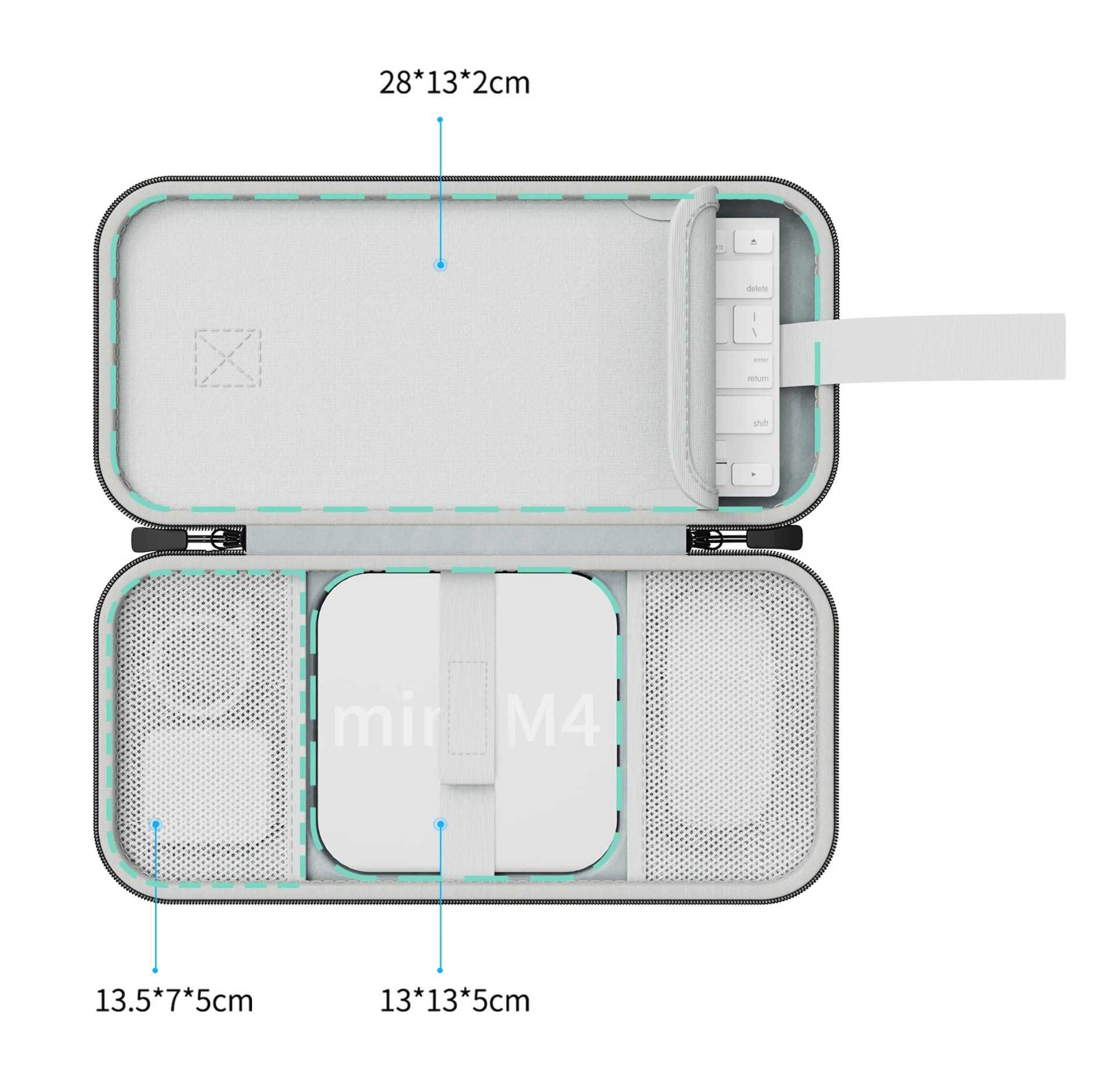 Organizer do komputera stacjonarnego Mac mini M4 pro 2024