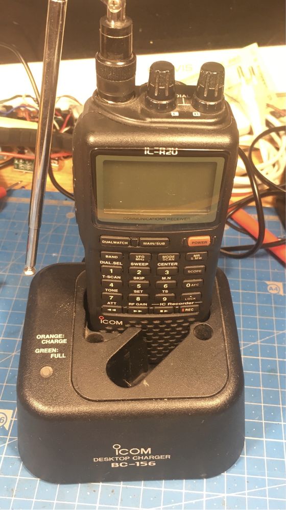 Icom IC-R20 Сканирующий приемник. Это не рация!