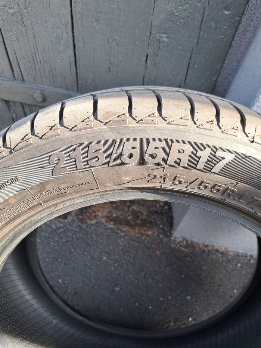 Opony 215/55R17 2szt