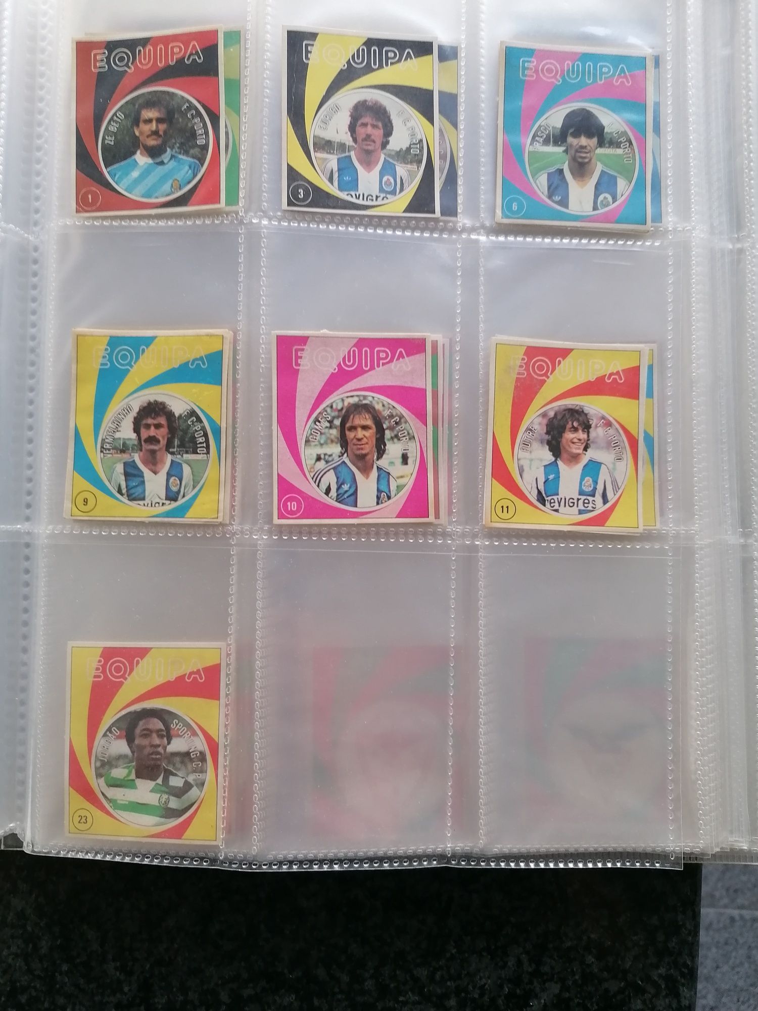 Coleção de Futebol, EQUIPA 1985/86
