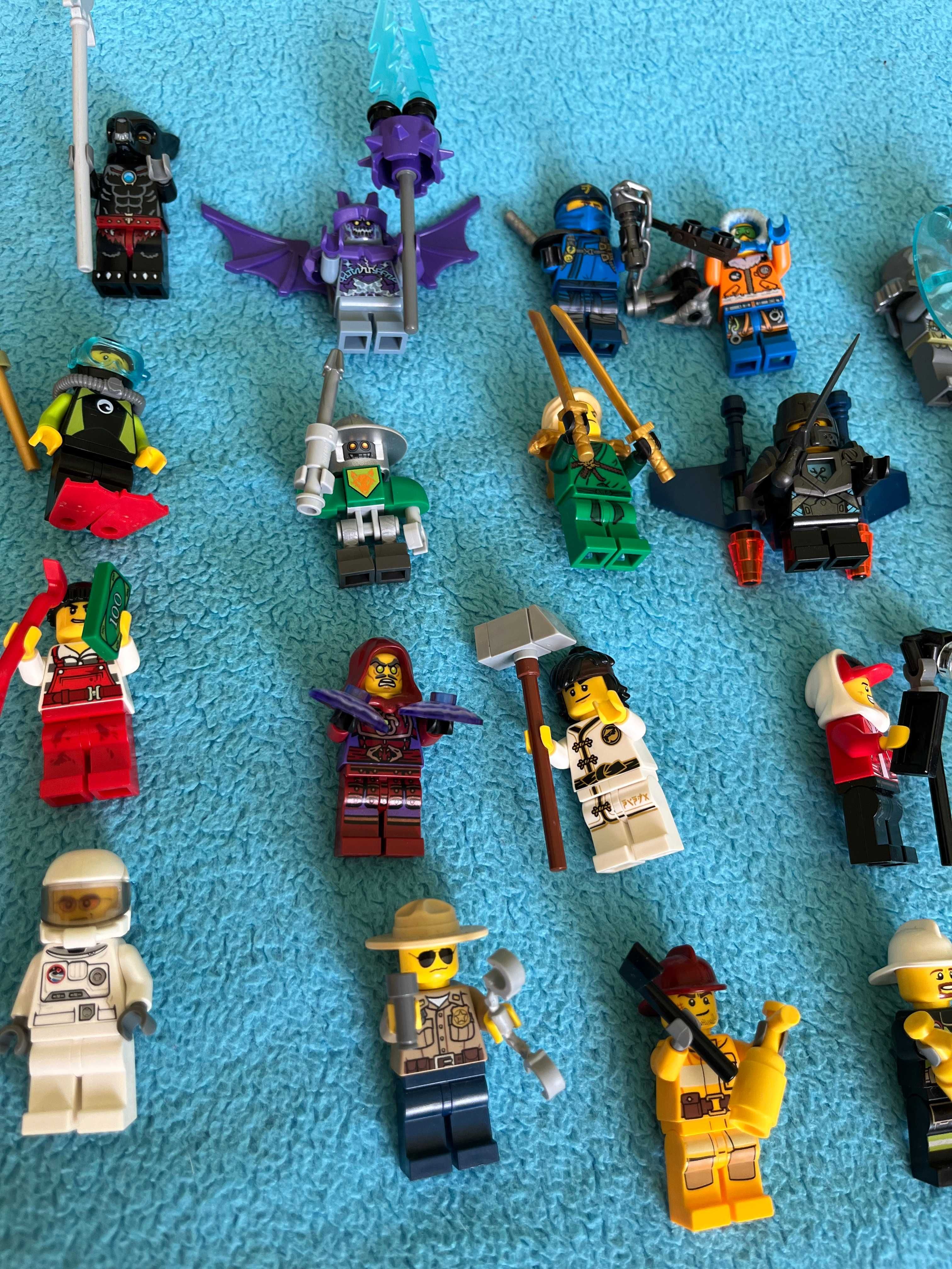 Minifigurki Lego Ninjago, City, Chima, Nexo Knights+ gratis minizestaw