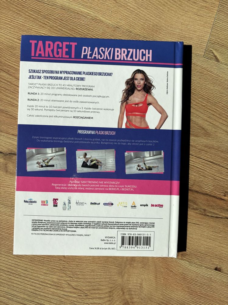 DVD Ewa Chodakowska - Target-  płaski brzuch