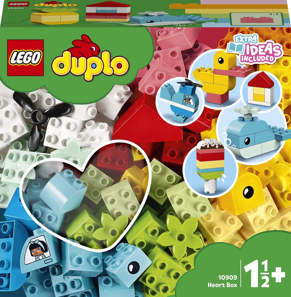 Конструктор LEGO DUPLO Classic Коробка-серце (10909) Лего