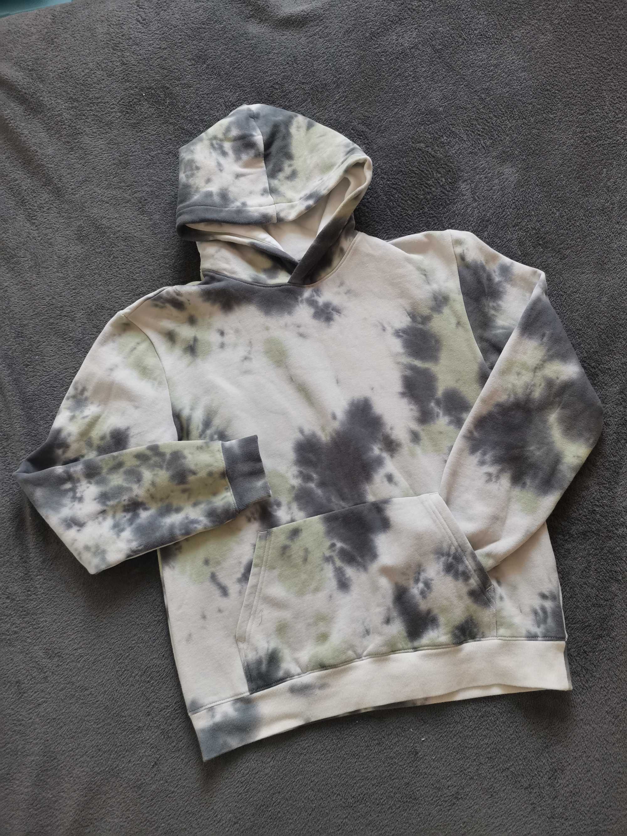 Bluza kangurka z kapturem 158/164 H&M