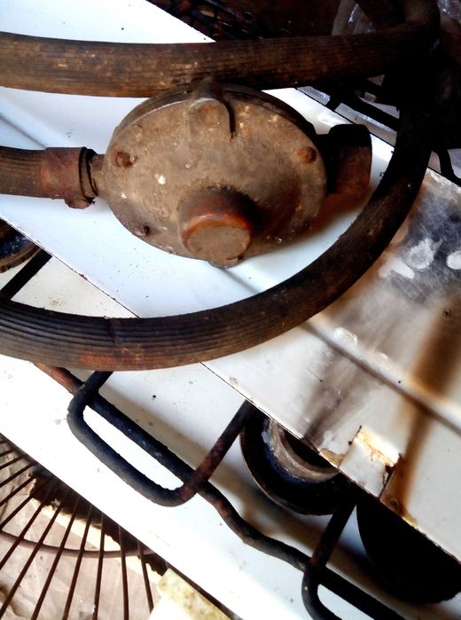 Газовая плита настольная на 2 конфорки с редуктором