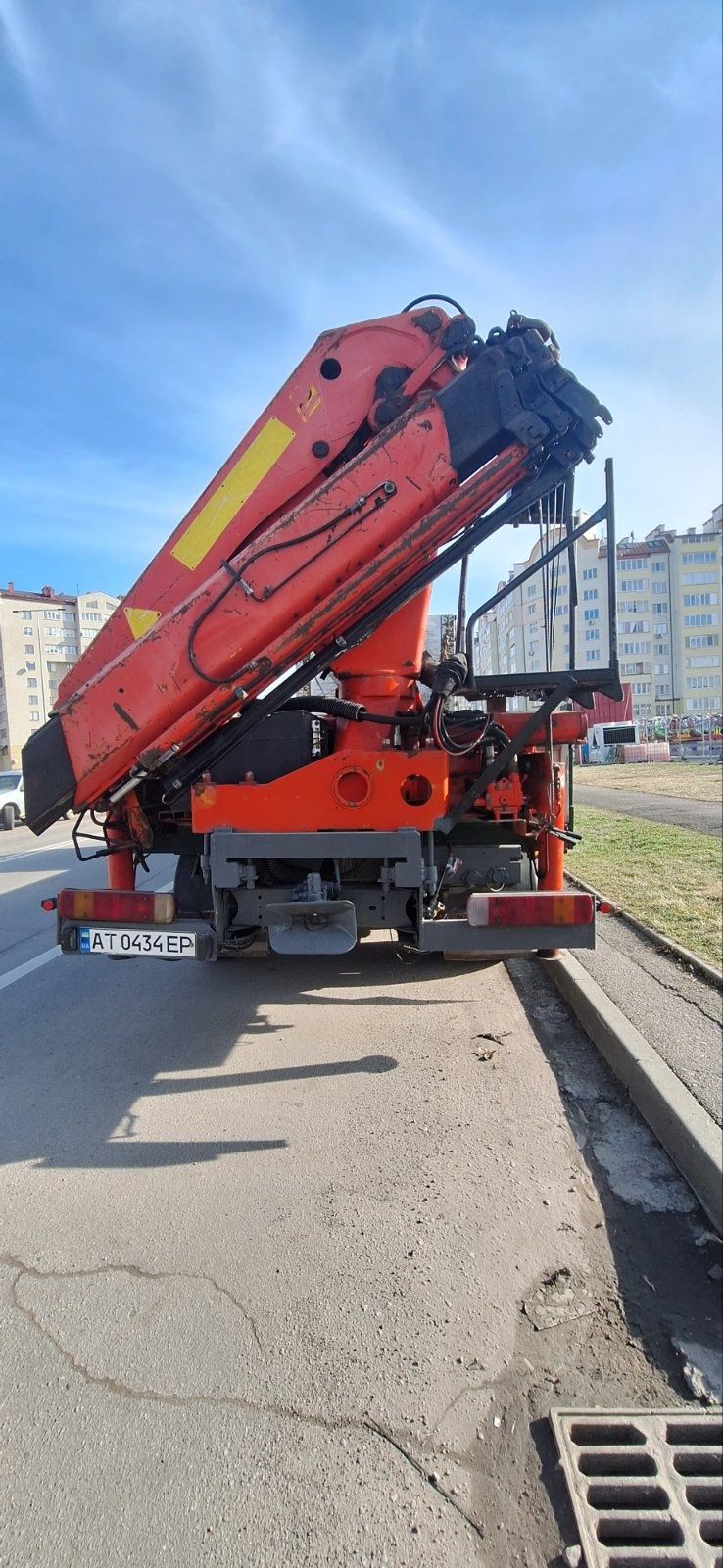 VOLVO FH12 420 маніпулятор