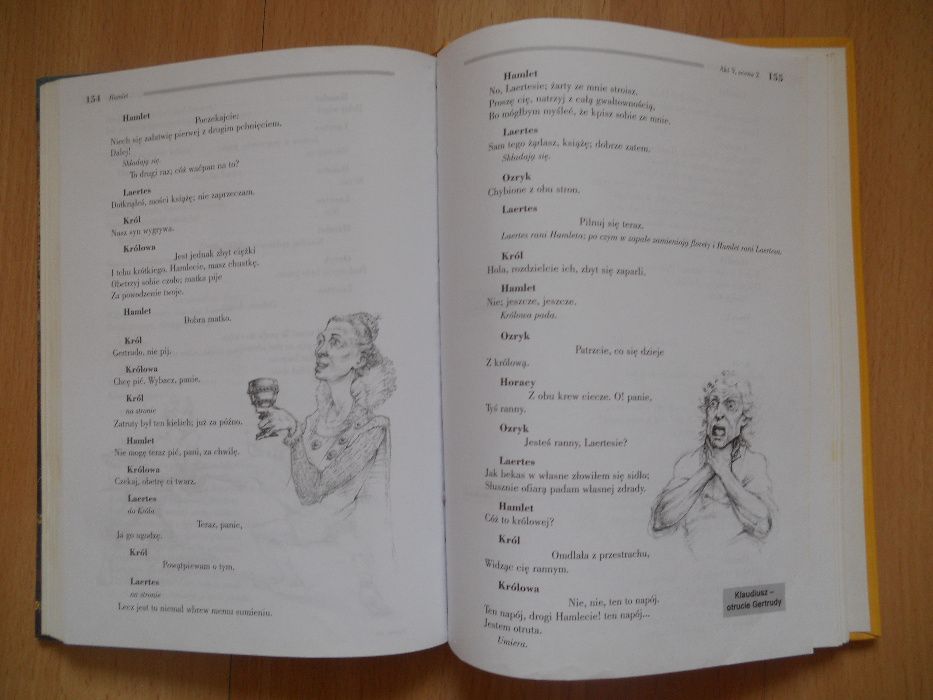 Hamlet (twarda okładka) - Szekspir (Shakespeare) - Lektura, książka