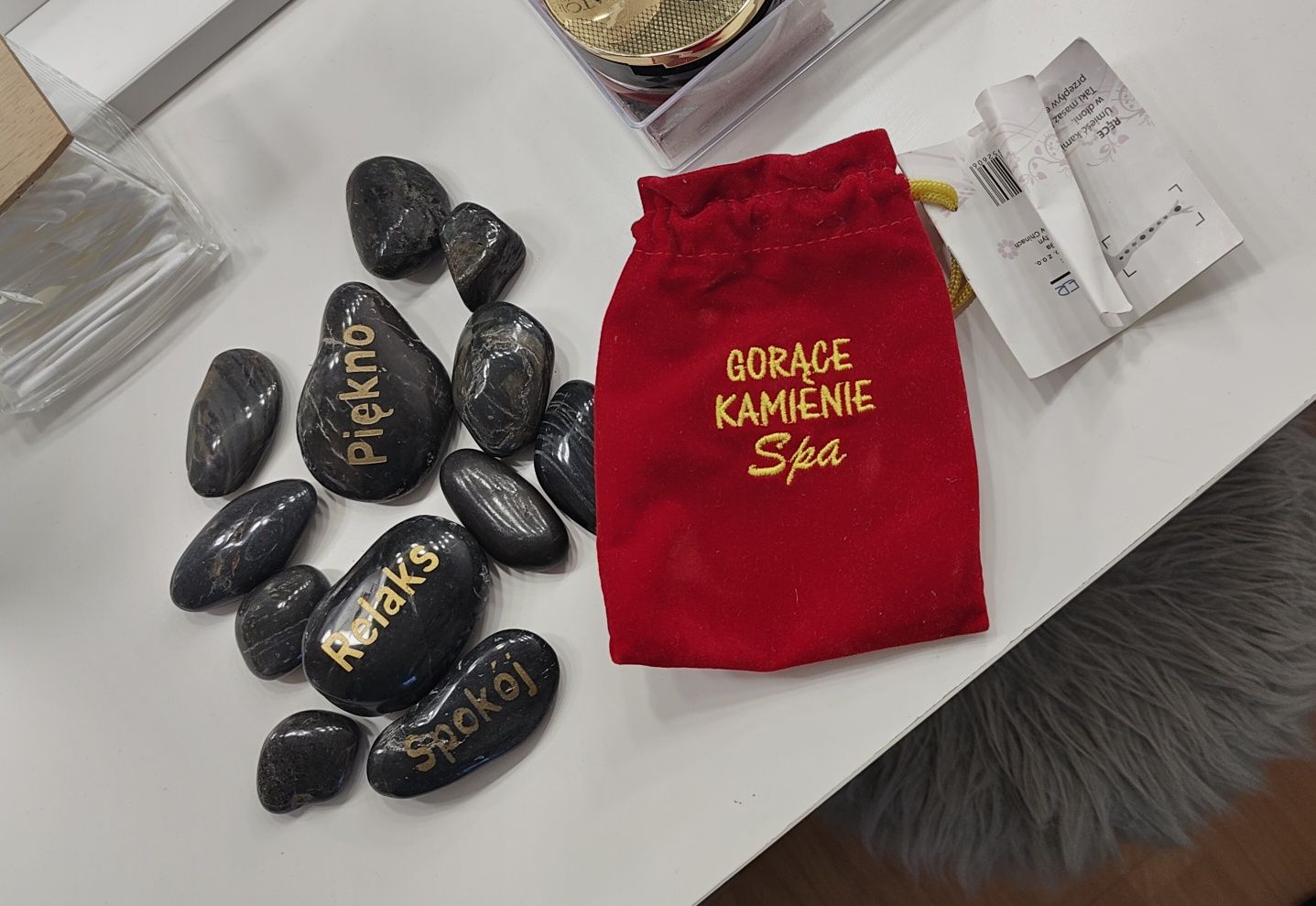 SPA kamienie bazaltowe do masażu