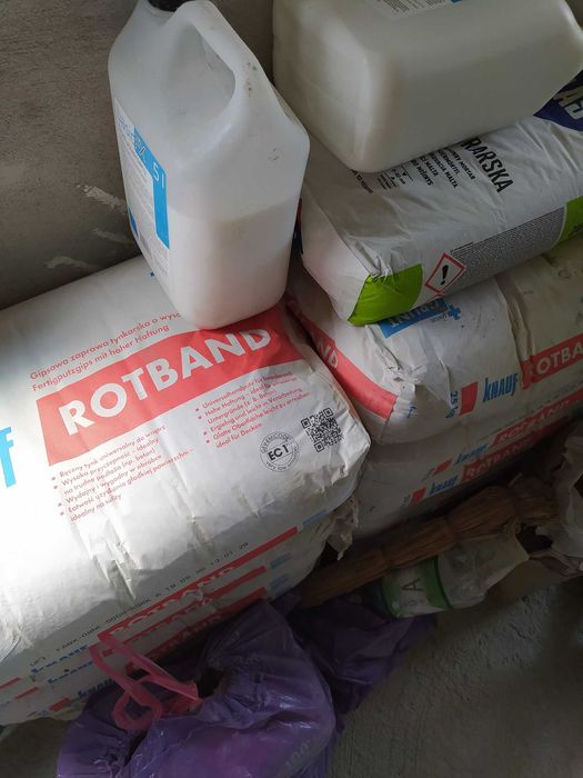 tynk gipsowy ROTBAND, 10 worków (25kg)