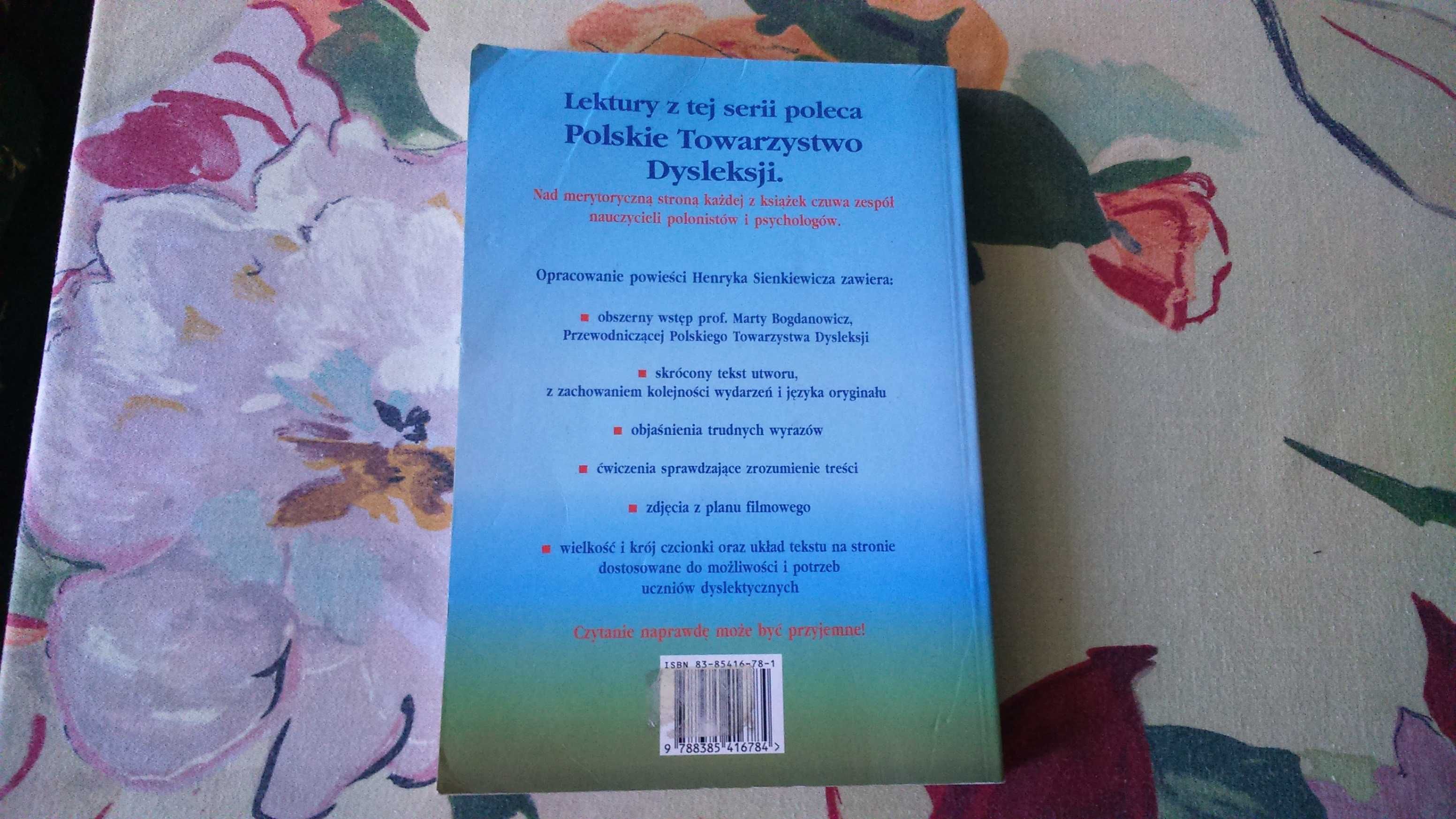 "Krzyżacy" Lektury dla tych, którym czytanie sprawia trudności 1998