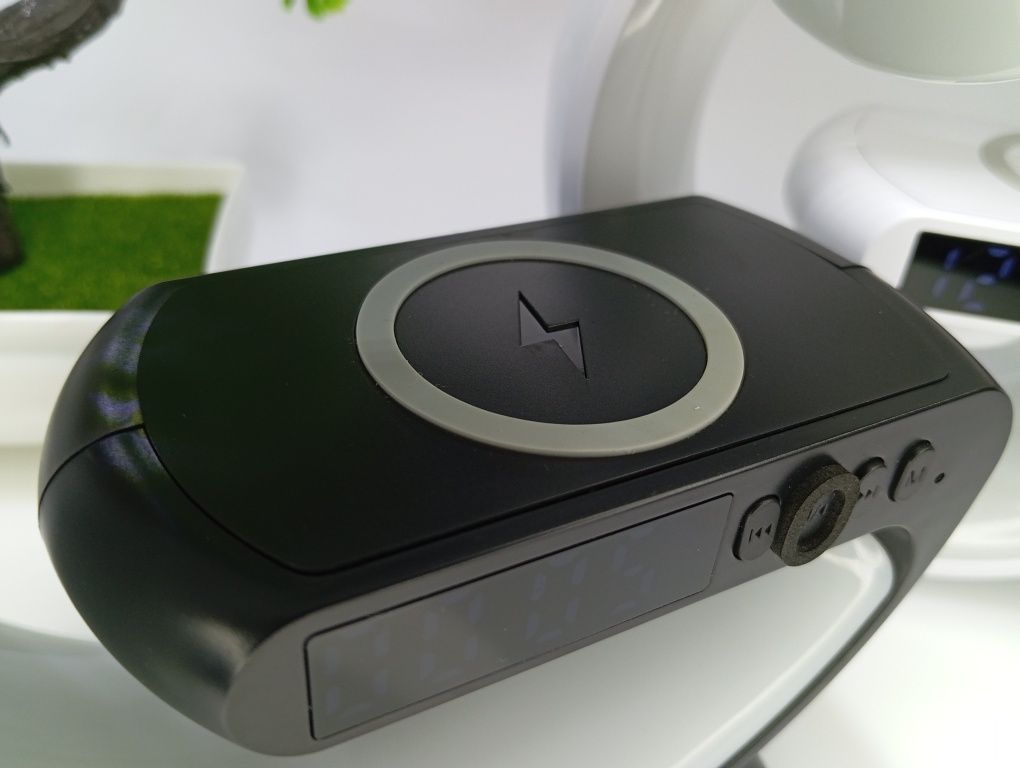 Распродажа‼️Бездротова зарядка 15w, розумний нічник RGB з Bluetooth ‼️