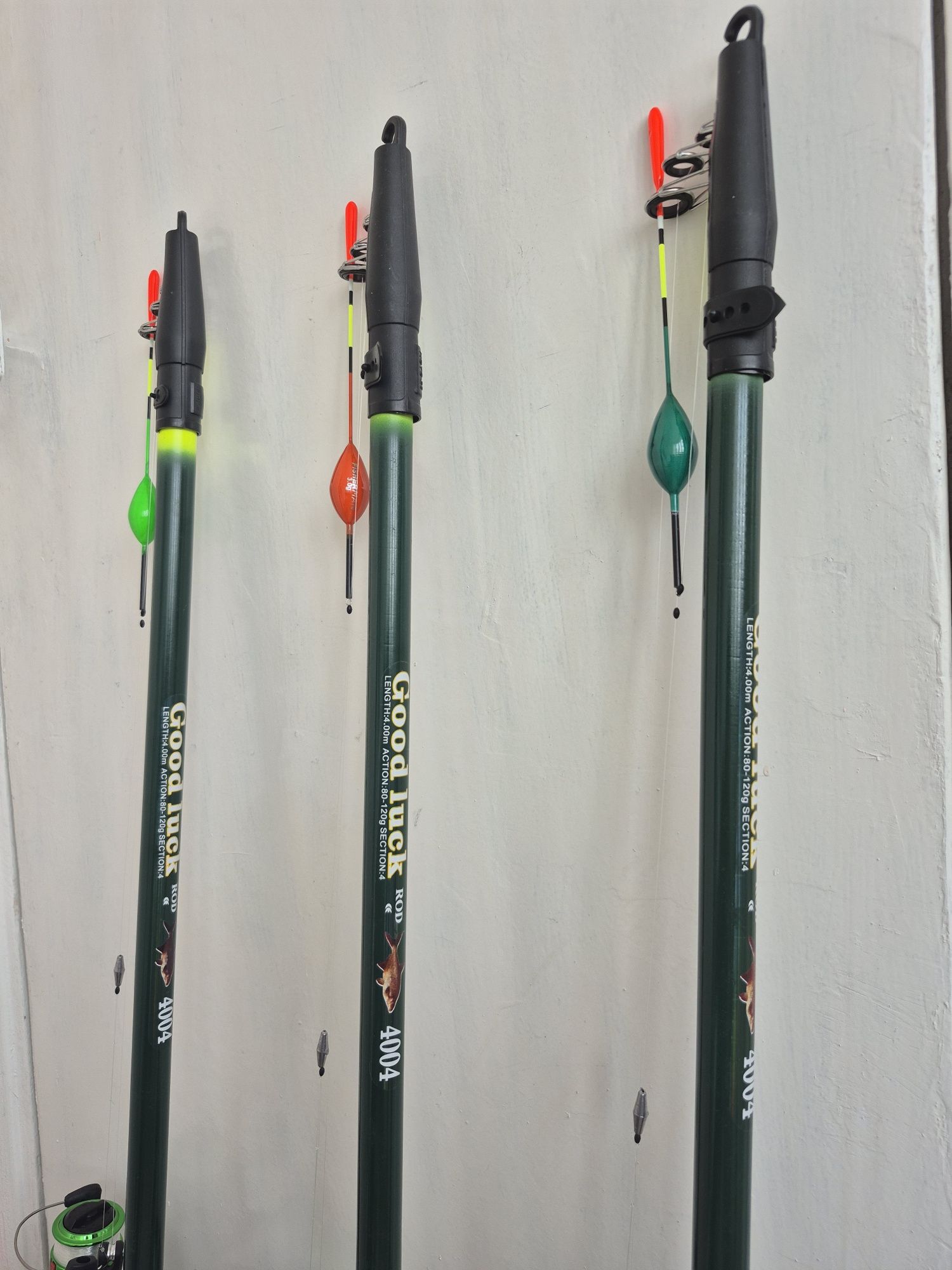 Удочка Bolo DoodLuck Green 4м з катушкою та повною оснасткою