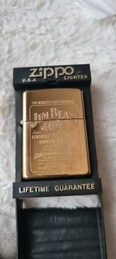 Zapalniczka Zippo Brass Jim Beam 1995r. Nowa
