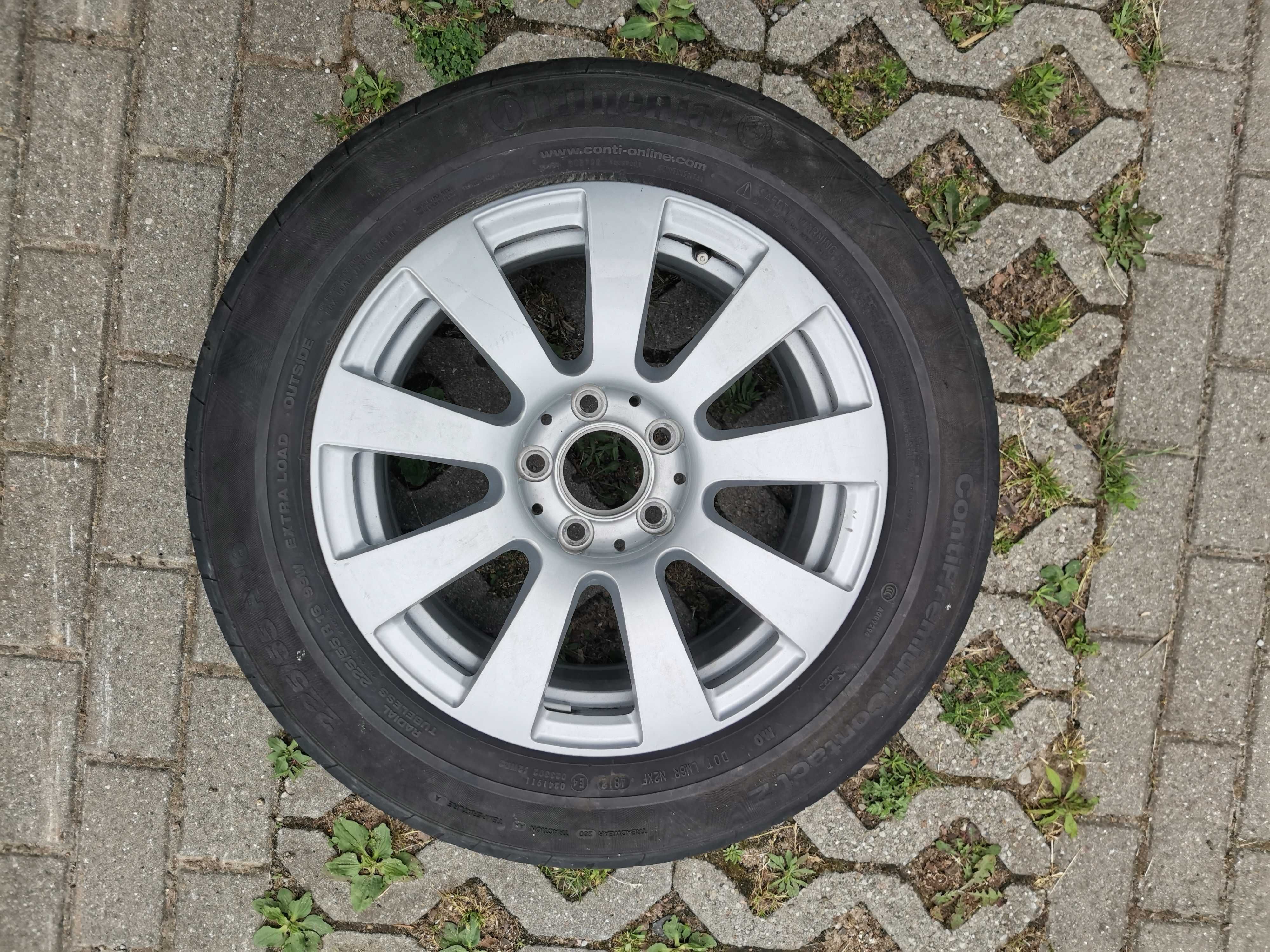 KOŁO Dojazdowe 16 Mercedes W212 5X112 7.5x16h2  ET 45,5