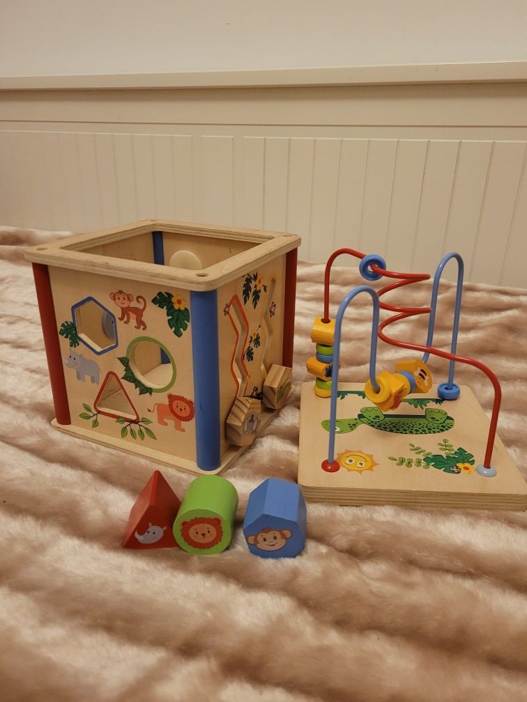 Brinquedos estilo montessori