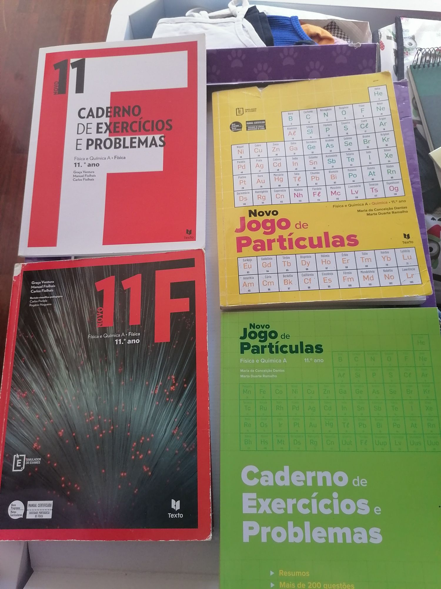 Manuais de física e química 11*ano - todos os manuais