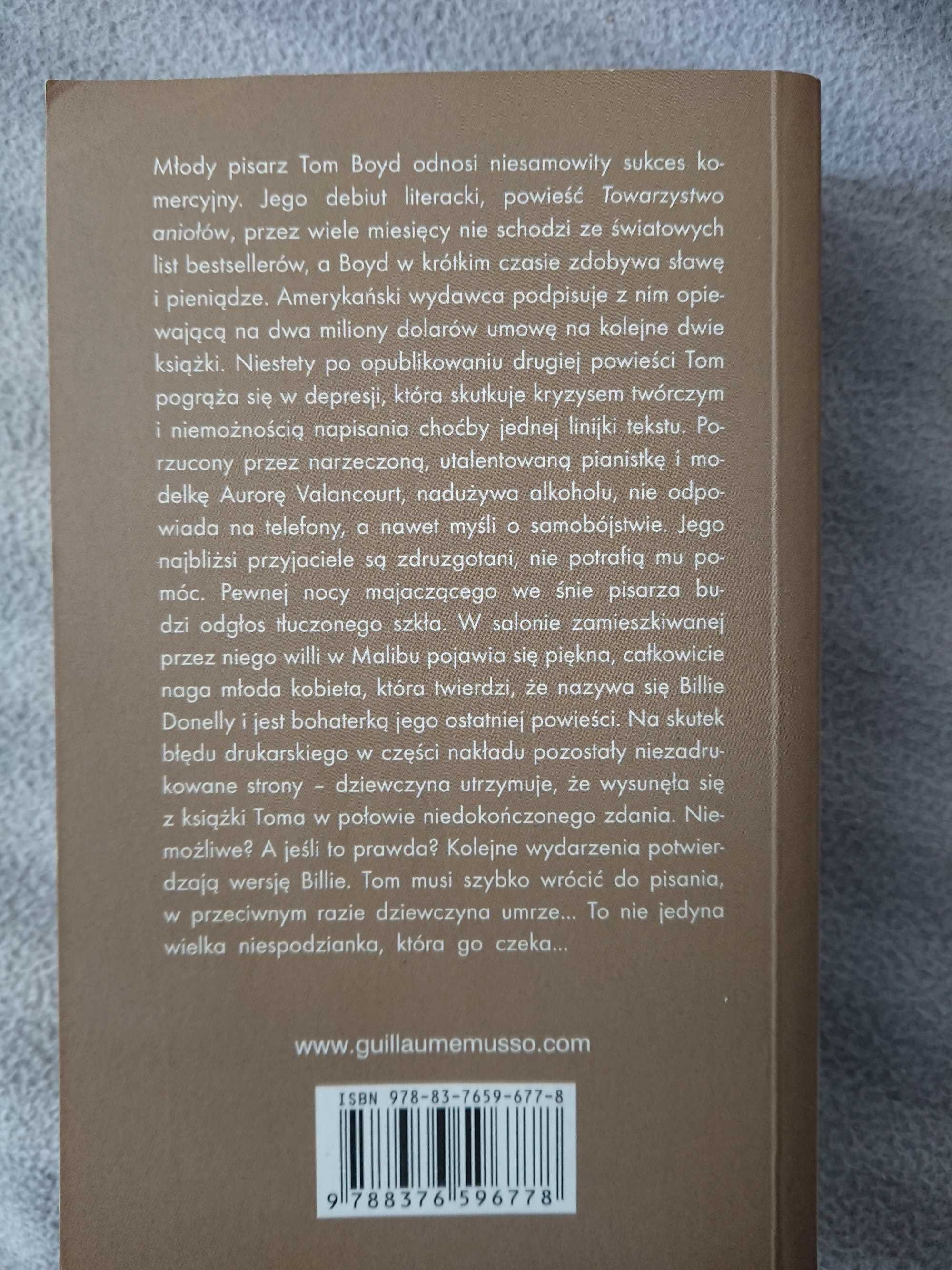 Używana książka papierowa dziewczyna guillaume musso