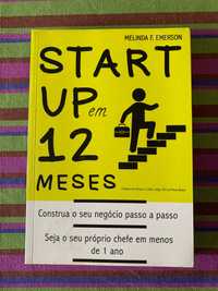 Startup em 12 Meses de Melinda F. Emerson