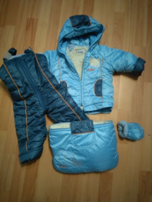 Конверт, комбинезон и куртка для мальчика от рождения до 2,5лет