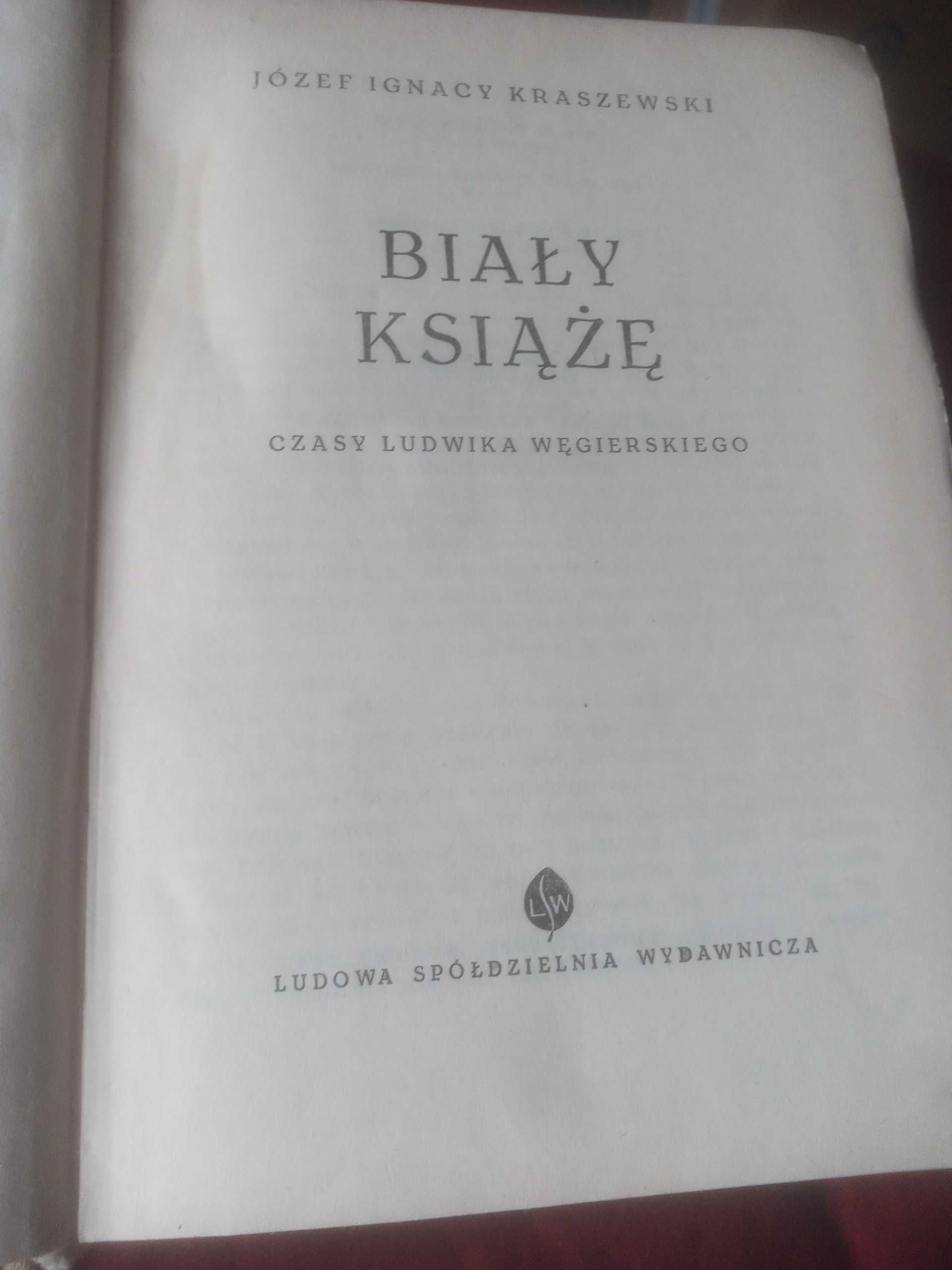 Biały książę - Józef Ignacy Kraszewski