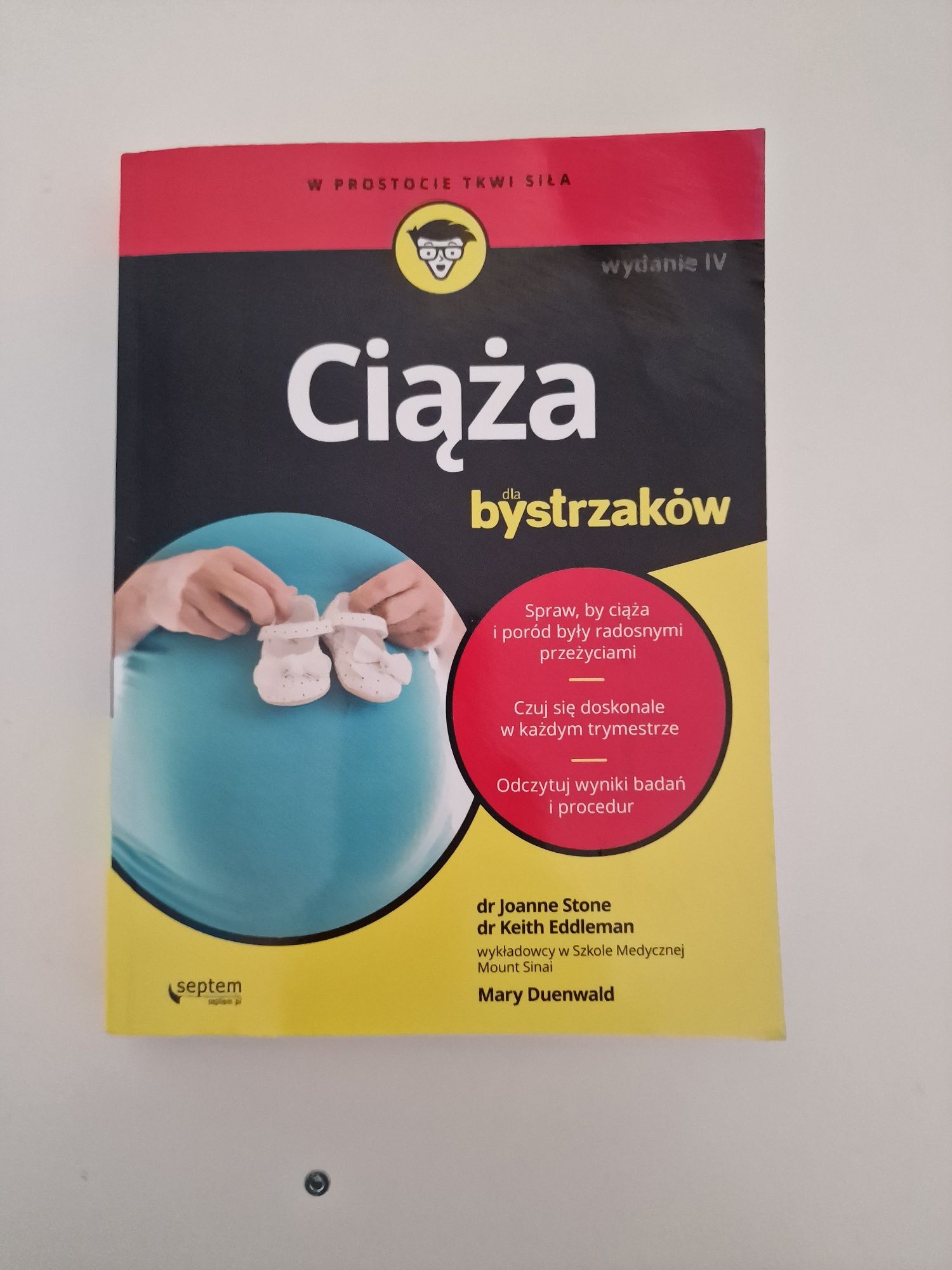 Książka Ciąża dla bystrzaków - poradnik i kompendium wiedzy o ciąży