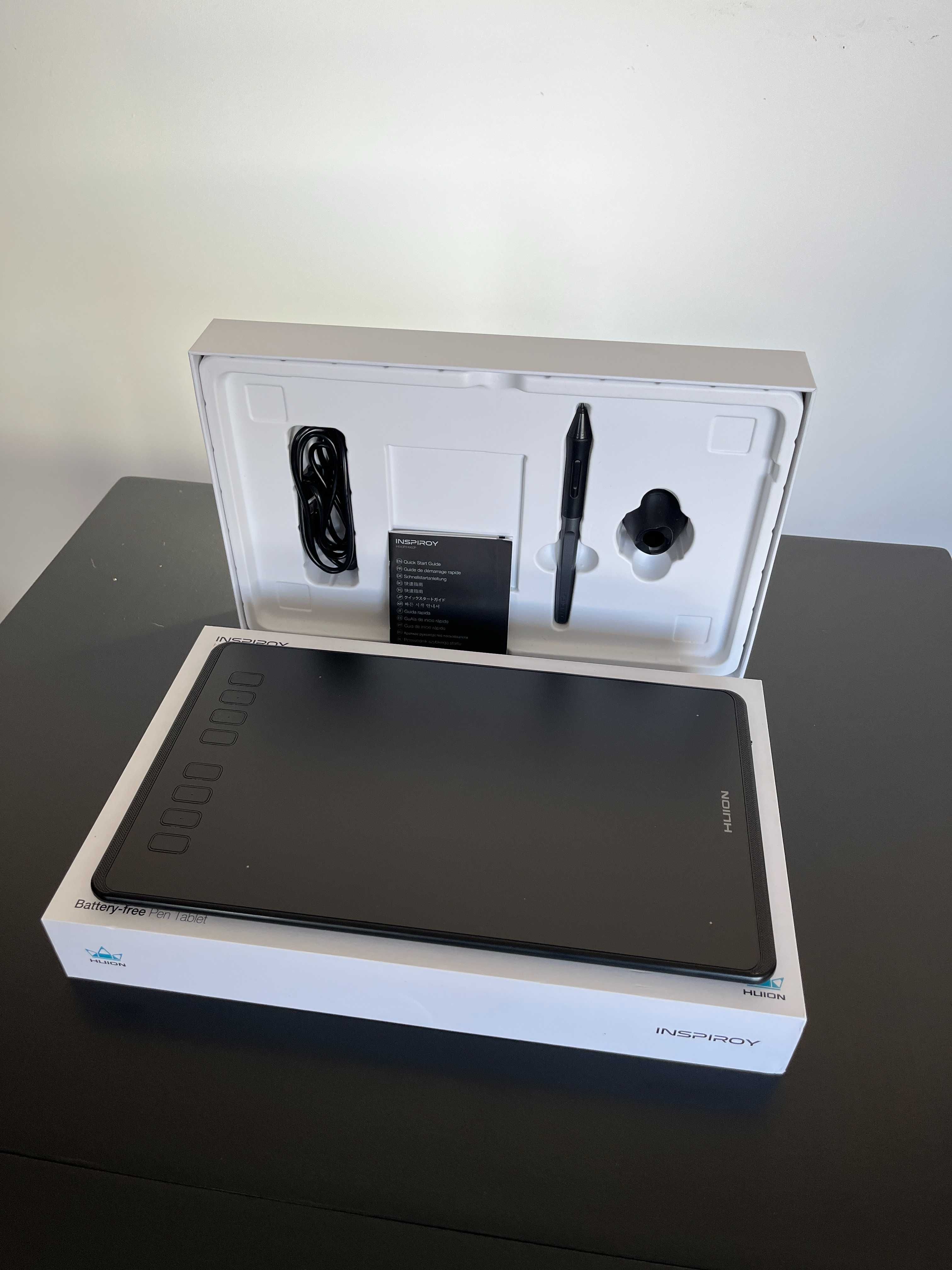 Tablet graficzny Huion Inspiroy H950P – stan idealny