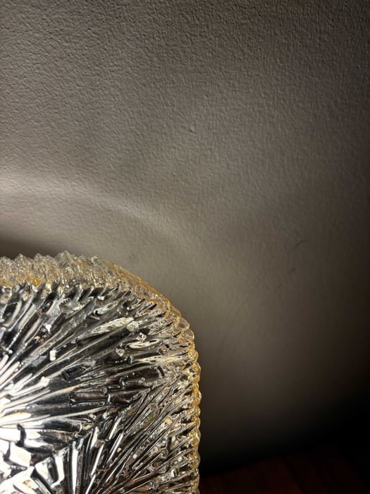 Plafon ze szkła fakturowanego, Westal, Szwecja, lata 70