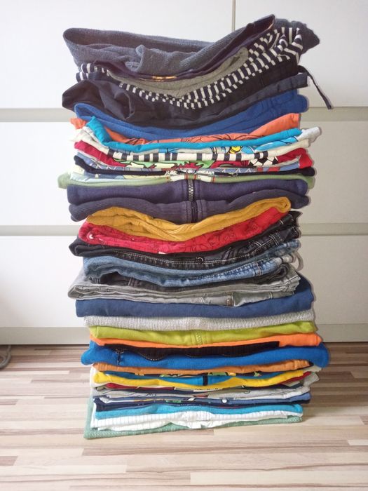 Zestaw ubranek chłopięcych 116 - 49 szt