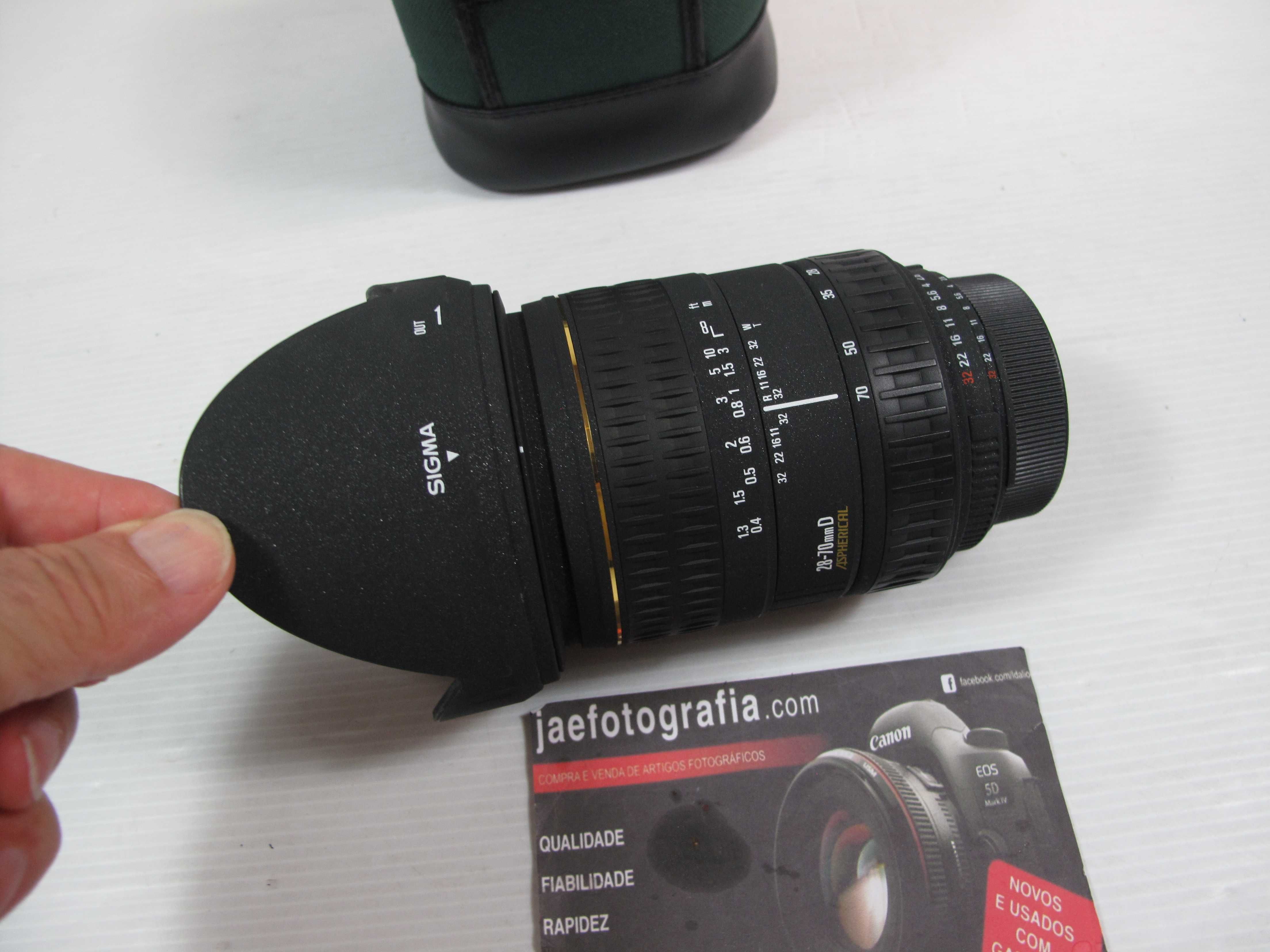 Sigma 28-70mm 2.8D  na Bolsa para Nikon - Estado conforme fotos