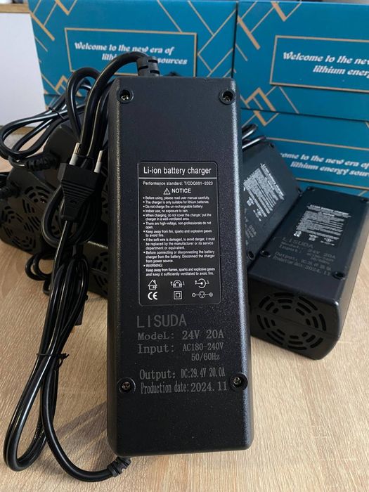Зарядка 29.4в 20А, Зарядка 24в "Потоки енергії",на різні напруги.