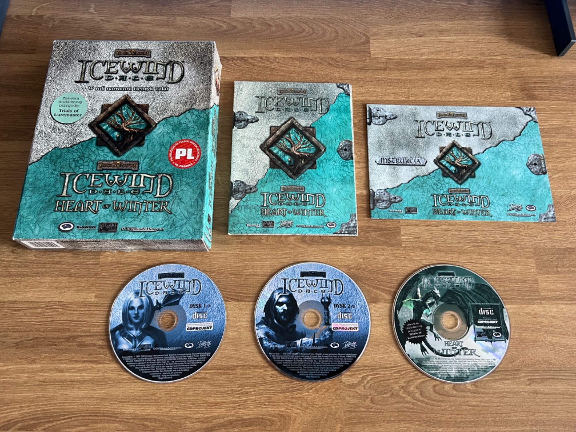 Icewind Dale gra (PC PL 2002) BIG BOX kompletne wydanie