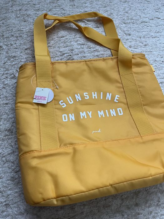 Torba termiczna chłodzaca na lunch plazowa tote bag shopperka