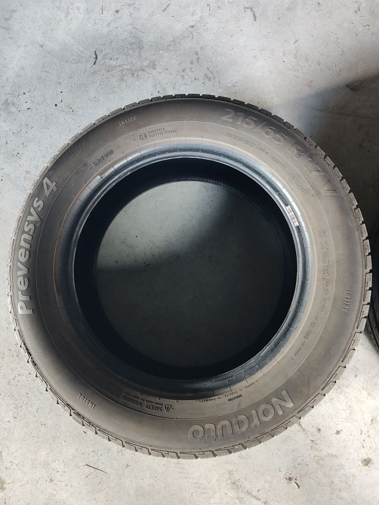 Sprzedam opony letnie 215/65/17r