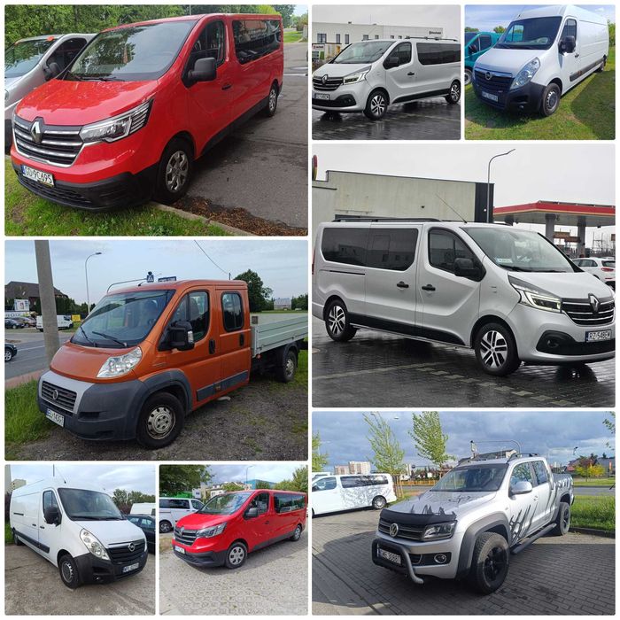 Wynajem wypożyczalnia busów Bydgoszcz 9 osobowych od 100zł d