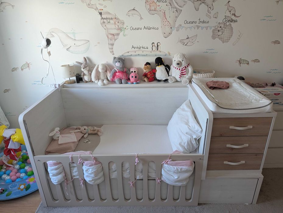 Vendo BERÇO CAMA Bebe Criança (como nova) - Marca: BANAK