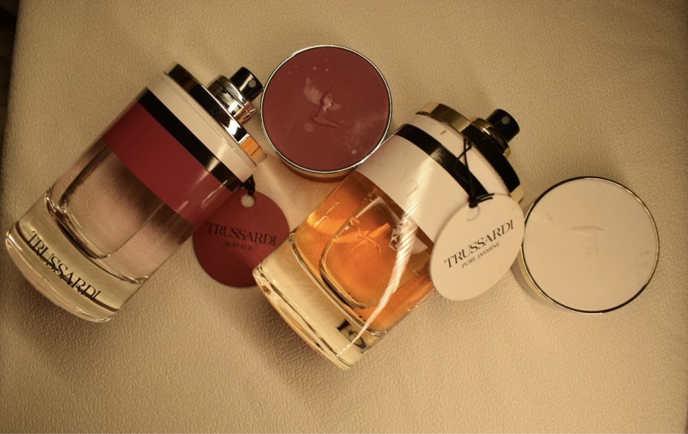 Духи Жіночі Trussardi: Ruby Red та Pure Jasmine 90 мл. Оригінал без ко