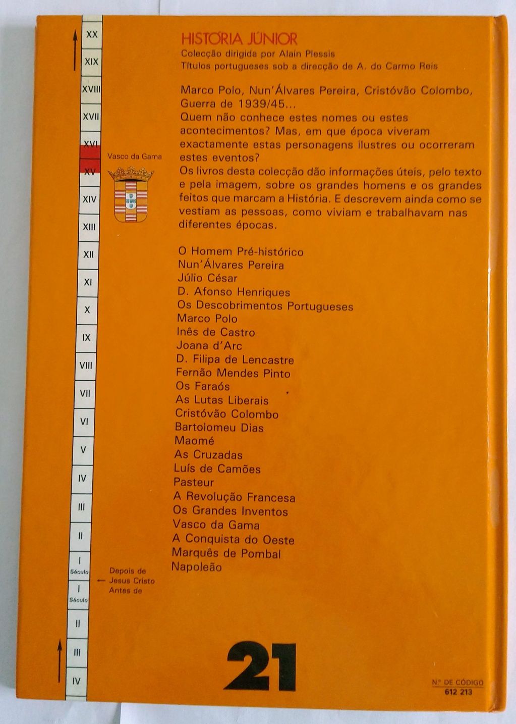 História Juvenil - Vasco da Gama, edições Asa.1990