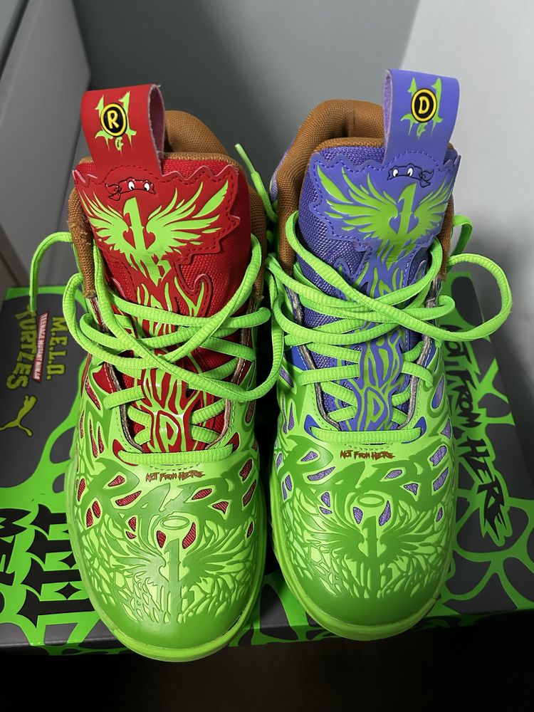 продам баскетбольні кросівки Puma Mb.04 Tmnt
