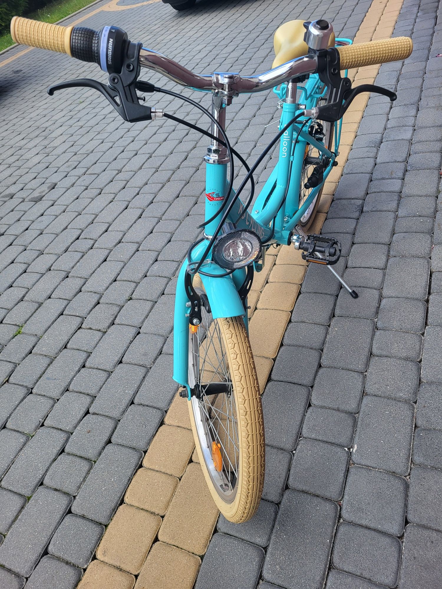 Rowerek dziewczęcy Balloon Koła 20” Ks Cycling Rama 14